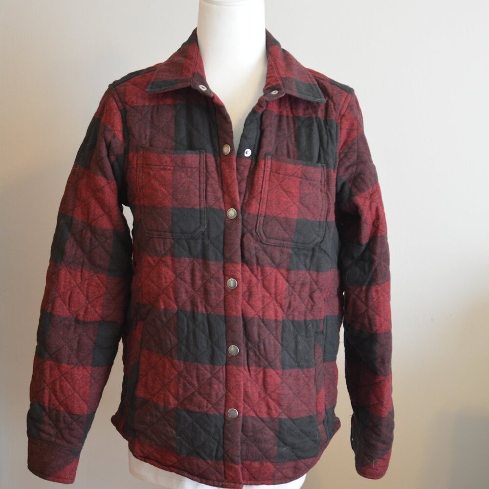Dickies Cotton Buffalo Plaid Jersey Lined Jacket